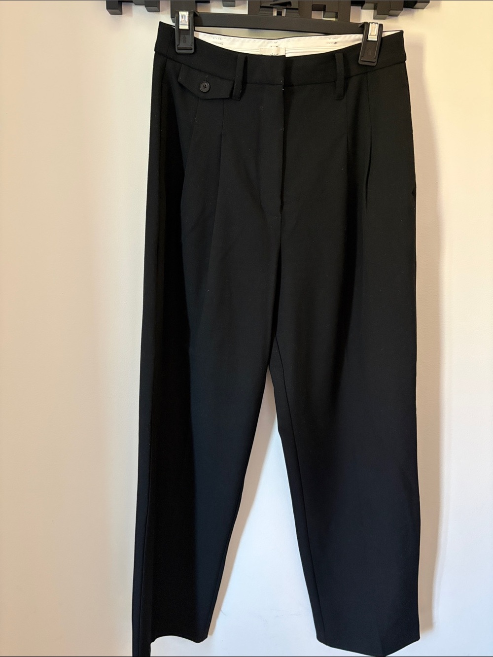 Wilfred Black Tailored High-Waist Pants